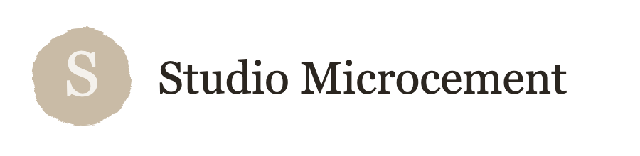 Studio Microcement — Design. Yta. Hantverk.